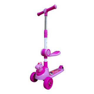 Scooter Patin Musical Dino T-rex Luz Led Plegable + Casco Scooter Patin Musical Dino T-rex Luz Led Plegable + Casco