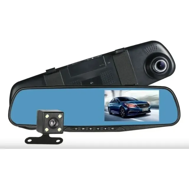 Espejo Retrovisor Con Doble Cámara
