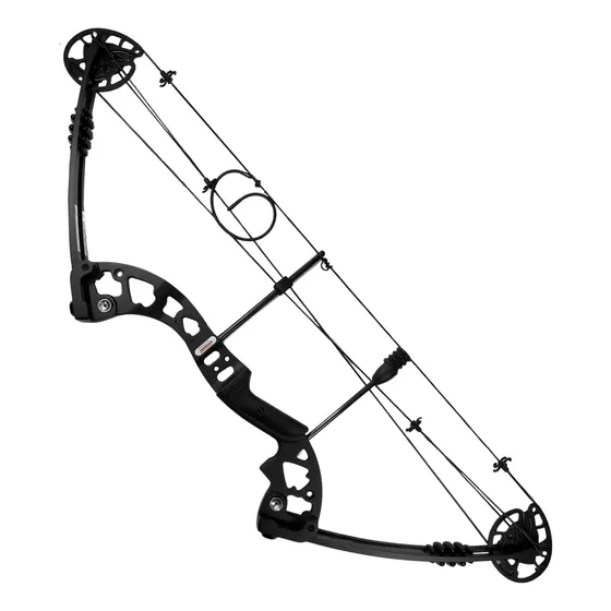 Arco Compuesto Swat Archery M131 30-55 Lbs Potencia Caza Color Negro Orientación De La Mano Diestro