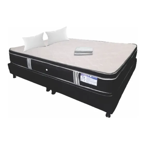 Combo Colchón Pillow Mas Basecama 200x200 King 