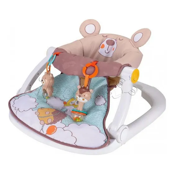 Asiento De Piso Para Bebé Aeiou 63559 Light & Soft Juguetes