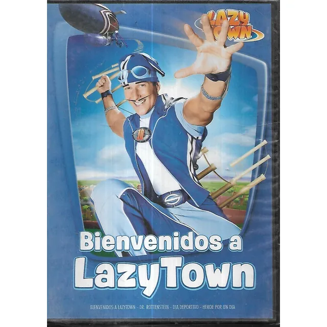 Bienvenidos A Lazytown Temporada 1 Disco 1 Dvd 4 Capitulos