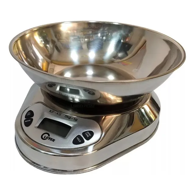 Balanza De Acero Inoxidable Para Cocina De 1gr A 5kl Nueva