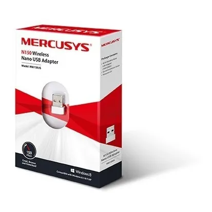 Adaptador Wifi Nano Usb 150mbps Mw150us Mercusys  De Tp-link