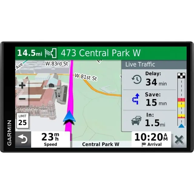 Gps Garmin Drivesmart 65 T Wifi Control Por Voz  Pantalla 7 