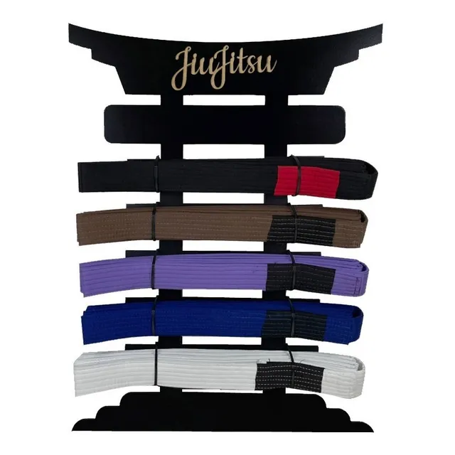 Porta 6 Faixas Karate Jiu-jitsu Judô 0444p