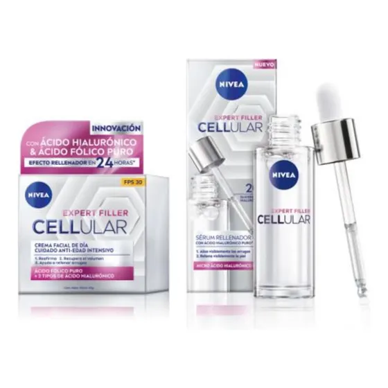 Rutina Facial De Día Cellular Expert Filler Nivea