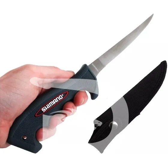 Cuchillo Profesional Shimano Filetear Trabajo Pesado Estuche