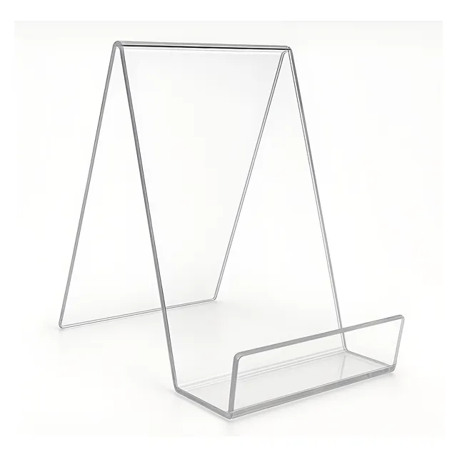 Expositor Suporte Celular P/ Mesa Acrílico Cristal Kit 10 Un