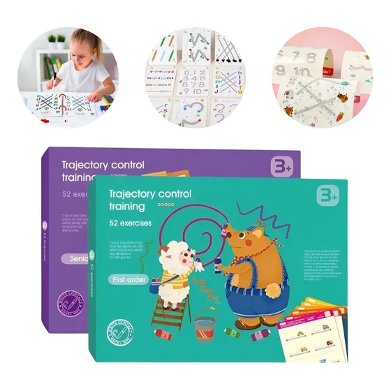 Libro De Aprendizaje A4 Con Accesorios Para Niños