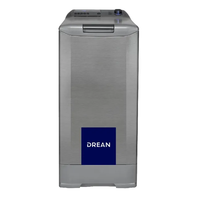 Lavarropas 8 Kg Inoxidable Drean Design Gold 10.8 Si Color Simil inox 220V