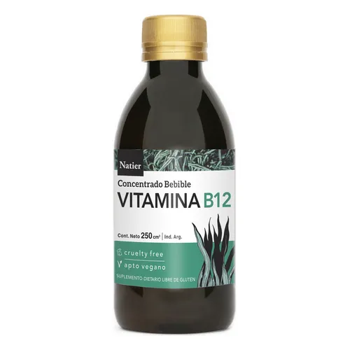 Suplemento Natier Vitamina B12 Concentrada X 250 Ml