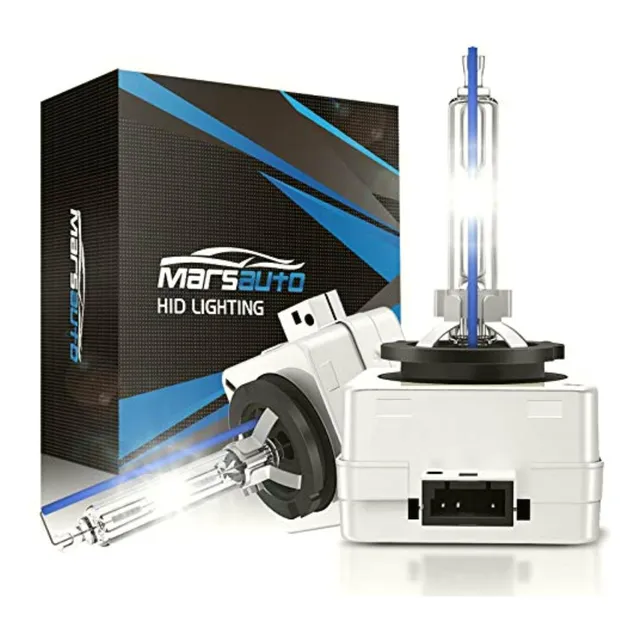 Marsauto D1s Hid Headlight Bulbs, 6000k Cold White, Xenon