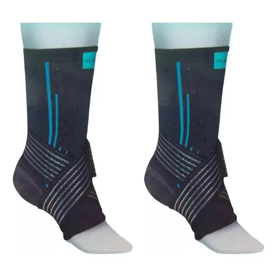 2 Pack Tobilleras Rehabilitación Elástica Cruzada Ajustable