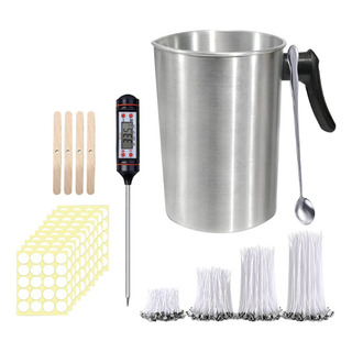 Kit De Fabricación De Velas, Olla Para Verter, Mechas Para Kit De Fabricación De Velas, Olla Para Verter, Mechas Para
