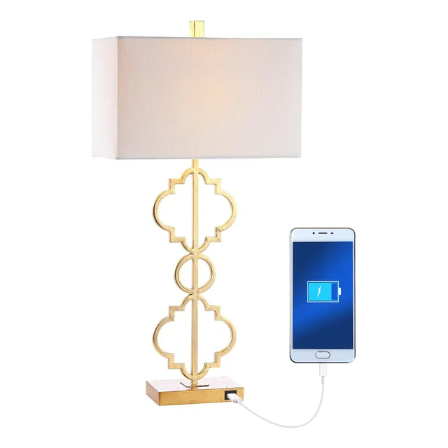 Lámpara Led Usb Moderna De Hierro 32 