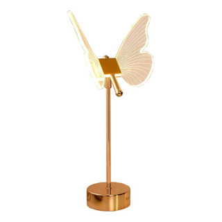 Lámpara De Mesa A1butterfly Recargable Por Usb Nordic Ambian Lámpara De Mesa A1butterfly Recargable Por Usb Nordic Ambian