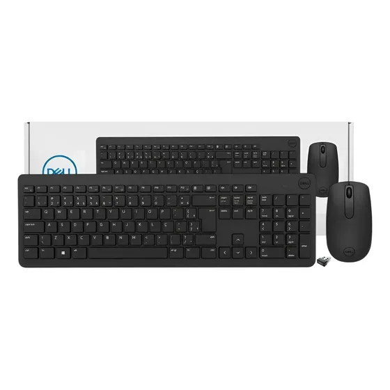 Teclado E Mouse Sem Fio Dell Km3322w