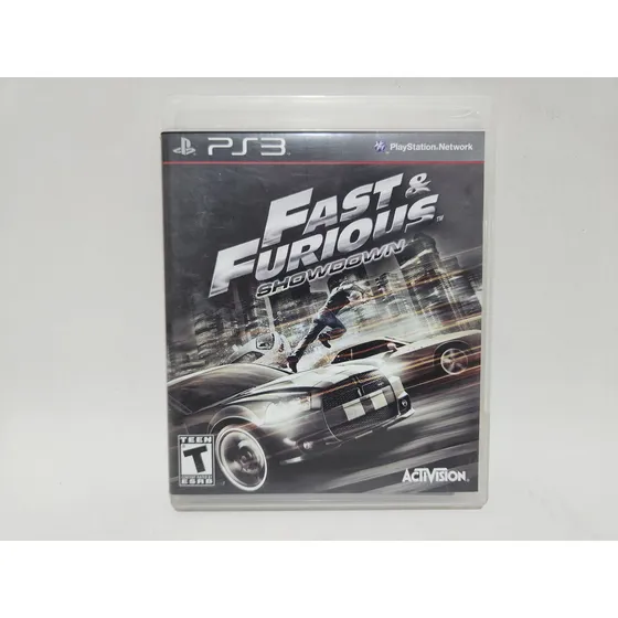 Fast & Furious Showdown Original Para Playstation 3