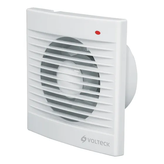 Extractor De Aire 5'' P/baño O Cocina Blanco Volteck Exa-5b