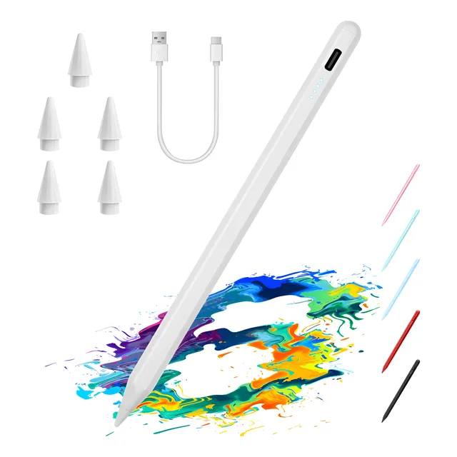 Lápiz Óptico Stylus Pluma Para iPad,carga Rápida,magnética