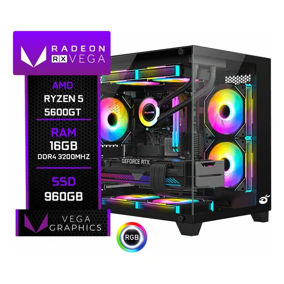 Pc Gamer Trigger Amd Ryzen 5 5600gt Ssd 960gb 16gb Ram Ddr4