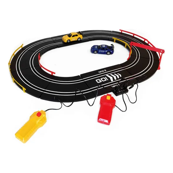 Pista Tipo Scalextric, 2 Autos Y 2 Controles - 11569