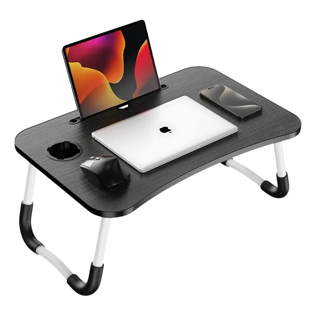 Mesa Apoio Portátil Dobrável Notebook Computador Cama Sofá