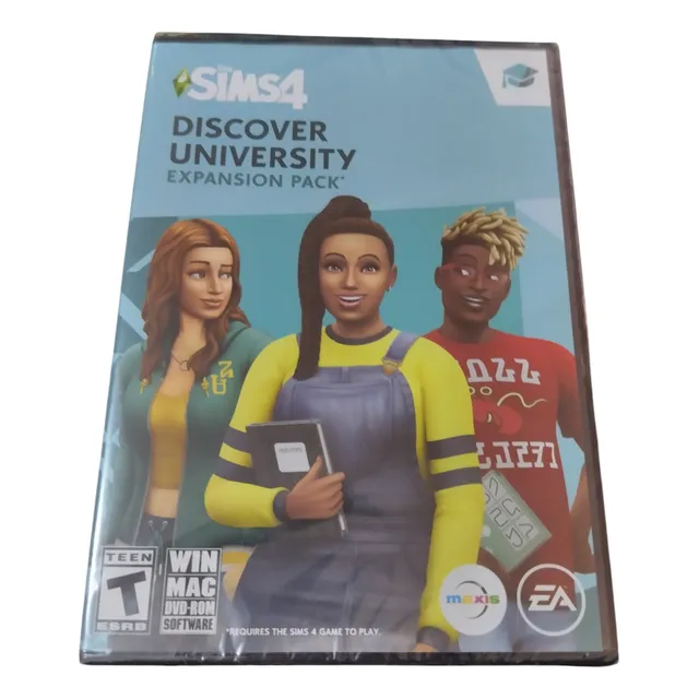 Juego Fisico Pc Sims4 Discover University Expansión Pack
