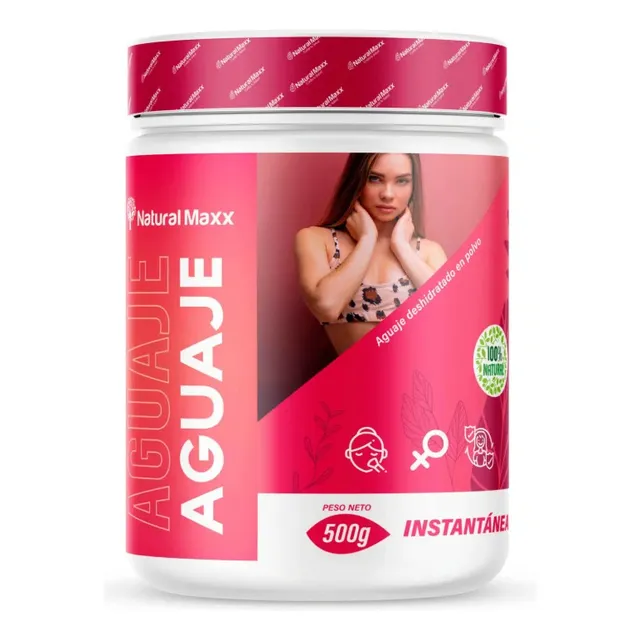 Aguaje Maxx Naturalmaxx Mejora Tu Silueta Polvo 500gr