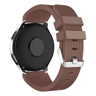 Correa De 22mm For Galaxy Watch De Caucho D15 Color Cafe Correa De 22mm For Galaxy Watch De Caucho D15 Color Cafe