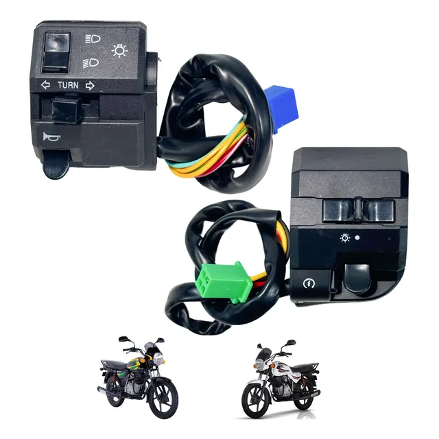 Par De Mandos Derecho Izquierdo Para Bajaj Boxer 150 Bm150
