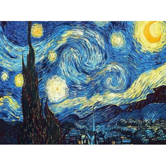 Kit De Pintura De Diamante 5d Van Gogh Ne 40x30 Diamond Pait Zinker