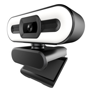 Cámara Web De 1080p Con Anillo De Luz Y Micrófono Para Vídeo Cámara Web De 1080p Con Anillo De Luz Y Micrófono Para Vídeo