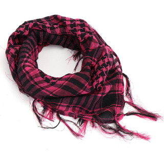 Lenço Árabe Shemagh Cachecol Xadrez Básico Pink/rosa E Preto Lenço Árabe Shemagh Cachecol Xadrez Básico Pink/rosa E Preto
