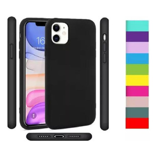 Capa Capinha Case Compatível iPhone 11 Silicone Aveludada Capa Capinha Case Compatível iPhone 11 Silicone Aveludada