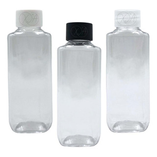 Envases Plasticos 60 Ml Botella Cuadrada Tapa Plana X 25 Envases Plasticos 60 Ml Botella Cuadrada Tapa Plana X 25