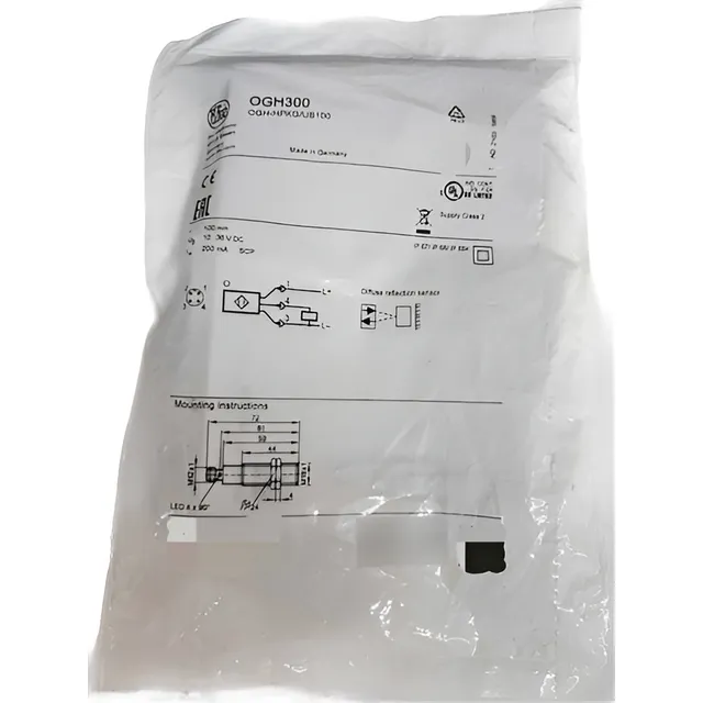 Sensor De Reflexión Marca Ifm Ogh-hpkg/us100-ogh300