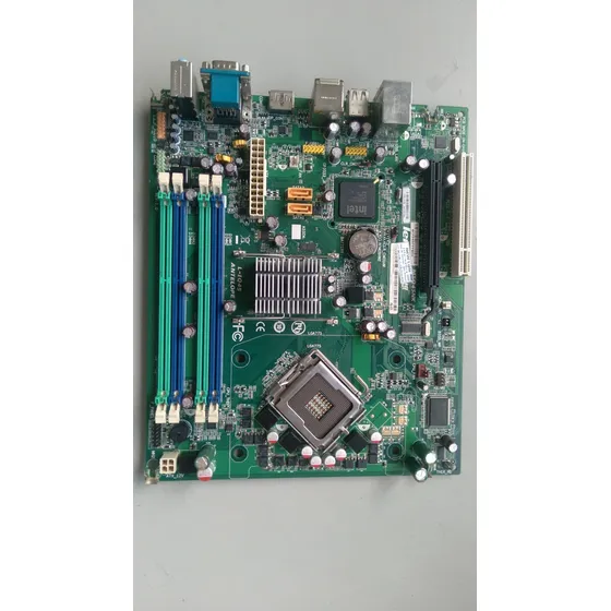 Placa Mãe 775 Lenovo M58 Fru-64y9769 L-iq45 Mtq45nk Com Nfe