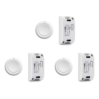Interruptor De Luz Inalámbrico Smart Home Rf 433 Mhz Con Con Interruptor De Luz Inalámbrico Smart Home Rf 433 Mhz Con Con