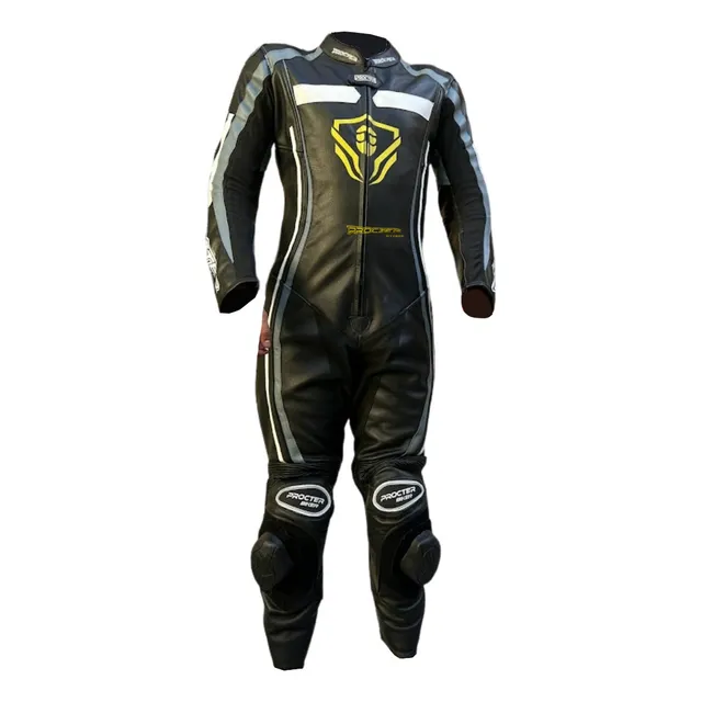 Mono Traje En Cuero Procter Traje Moto Con Protecciones
