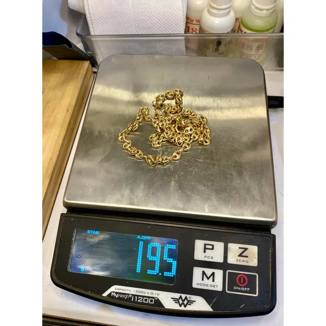 Cadena De Oro 18k Gucci Nacional