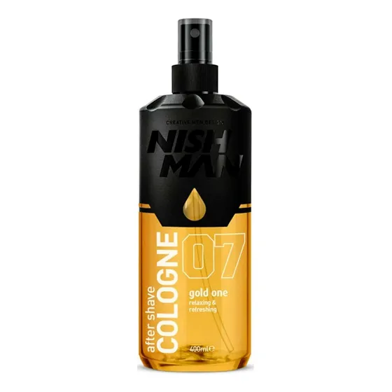 Colonia Nishman Para Después De Afeitar 7 Gold One 400ml