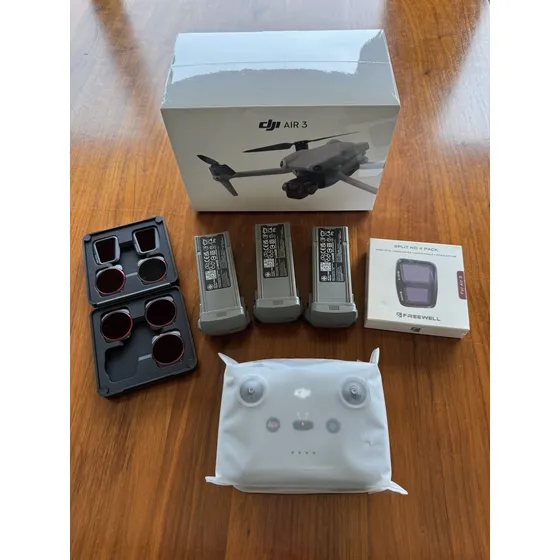 New Dji Air 3 Combo Drone (dji Rc-n3 Remote Controller)...
