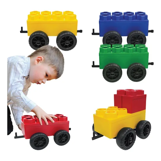 Bloques De Construcción Grandes Para Niños 4 A 8 Años