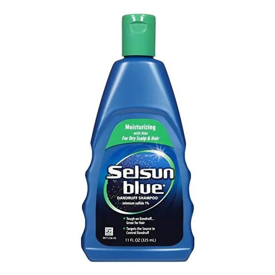 Selsun Hidratante Azul Con El Champú De Aloe Caspa, 11 Oz