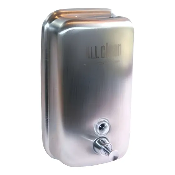 Dispensador De Jabón All Clean  Acero Inoxidable 500ml