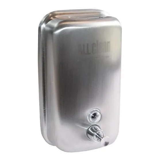 Dispensador De Jabón Liquido 1000 Cc Acero Inoxidable 