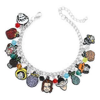 Pulsera Dijes Luffy Piratas Y Frutas Del Diablo | One Piece Pulsera Dijes Luffy Piratas Y Frutas Del Diablo | One Piece