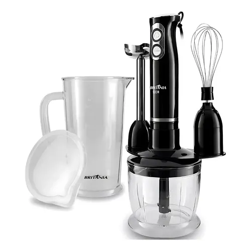 Mixer E Processador 2 Em 1 Turbo Red 600 Lenoxx Cor Vermelho 220